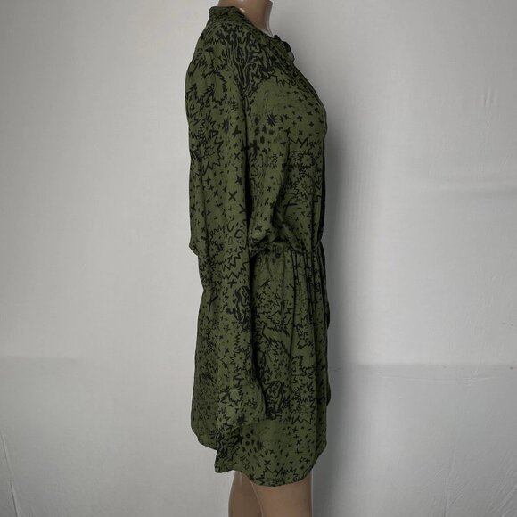 NEW ZADIG & VOLTAIRE Women’s “Rinka Glam Rock” V-Neck Mini Dress - Picture 7 of 11